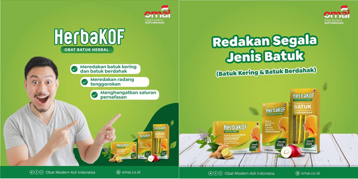 HerbaKOF: Obat Modern Asli Indonesia, Redakan Segala Jenis Batuk HerbaKOF: Obat Modern Asli Indonesia, Redakan Segala Jenis Batuk